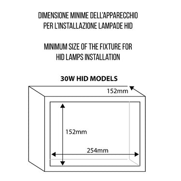 HID 3200lm 30,0W VWW E27